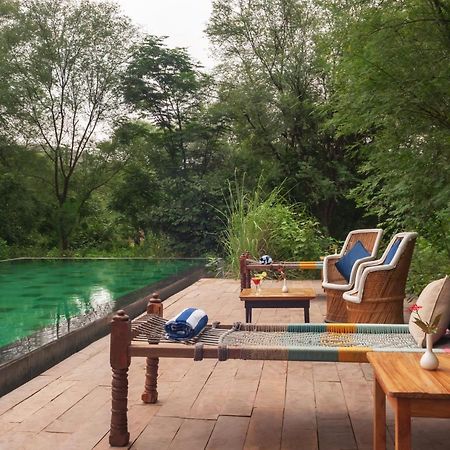 Trees N Tigers Luxury Wildlife Lodge Akbarpur  Exterior photo