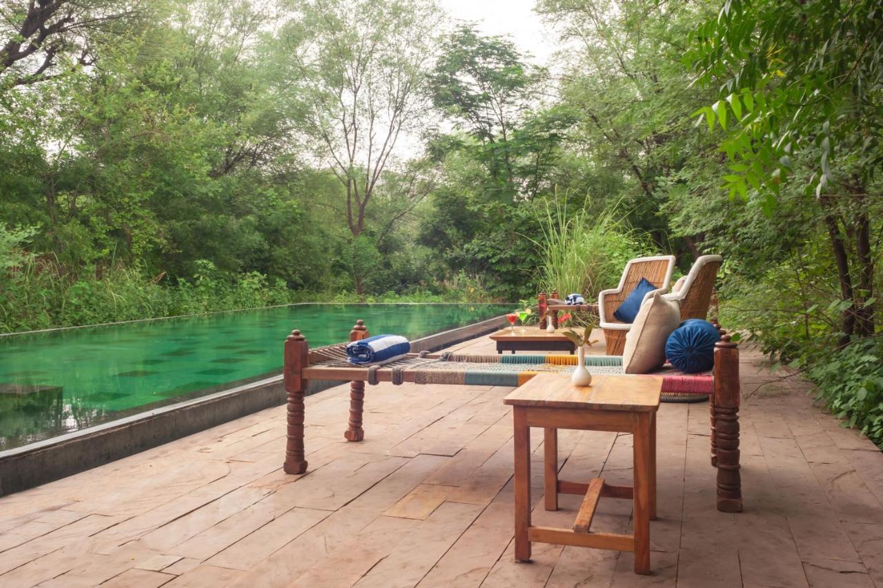 Trees N Tigers Luxury Wildlife Lodge Akbarpur  Exterior photo